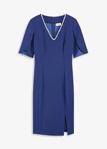 Abito a tubino con applicazione di perle, bonprix