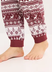 Pigiama in puro cotone biologico, bonprix