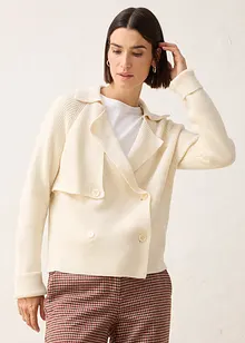Cardigan in misto lana, bonprix
