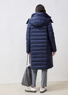 Piumino lungo con piume riciclate, bonprix