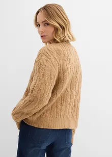 Cardigan in maglia grossa, bonprix