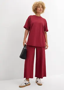 Felpa lunga in puro cotone, bonprix