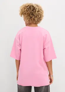 Felpa lunga in puro cotone, bonprix