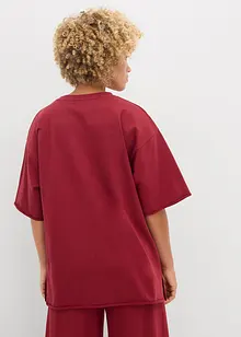 Felpa lunga in puro cotone, bonprix