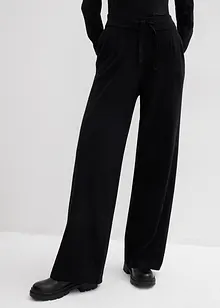 Pantaloni in maglia di misto cachemire morbido, bonprix
