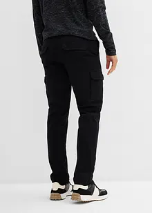 Pantaloni cargo elasticizzati termici regular fit, straight, bonprix