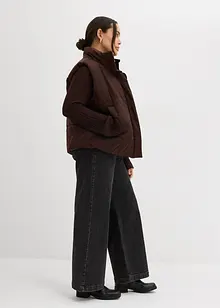 Jeans wide leg extra lunghi, vita media, bonprix