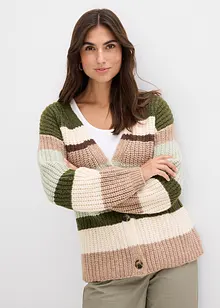 Cardigan in filato grosso con colori sfumati, bonprix