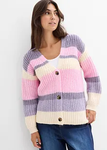 Cardigan in filato grosso con colori sfumati, bonprix