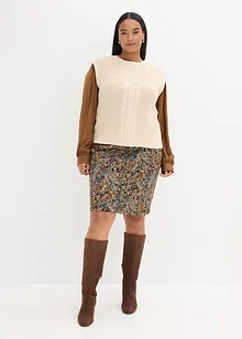 Gilet in maglia in misto lana, bonprix