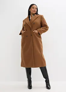 Cappotto taglio blazer con viscosa, bonprix