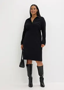 Abito chemisier in punto di Roma, bonprix