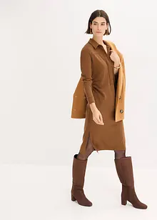 Abito chemisier in punto di Roma, bonprix