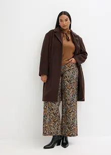 Maglia con viscosa e fiocco in satin, bonprix