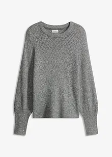 Maglione traforato, bonprix