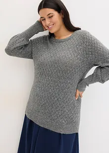 Maglione traforato, bonprix