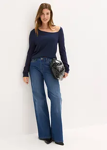 Maglione in misto viscosa fluente, bonprix