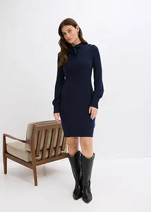 Abito fluente in maglia di misto viscosa, bonprix