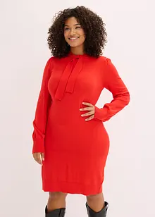 Abito fluente in maglia di misto viscosa, bonprix