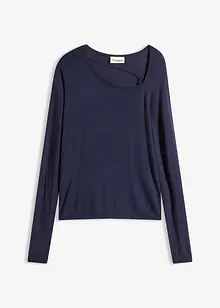 Maglione in misto viscosa fluente, bonprix