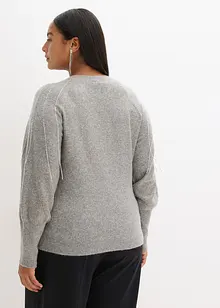 Maglione con strass, bonprix
