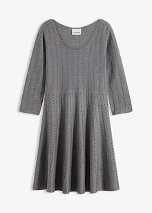 Abito in maglia di misto viscosa fluente, bonprix
