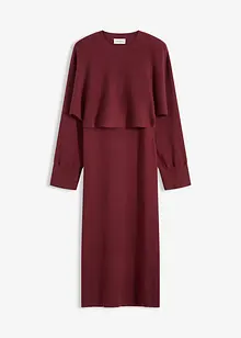 Abito in maglia e maglione abbinato (set 2 pezzi), bonprix