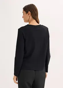 Maglia a maniche lunghe in puro cotone biologico, bonprix