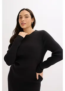 Maglione morbido in filato fine misto viscosa, bonprix