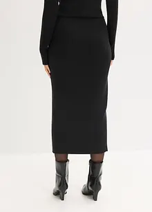 Gonna in filato fine di misto viscosa morbido, bonprix