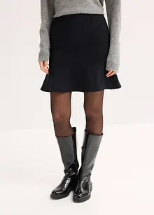 Minigonna in punto di Roma comodo, bonprix