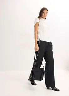 Pantaloni a palazzo con bande decorative, bonprix