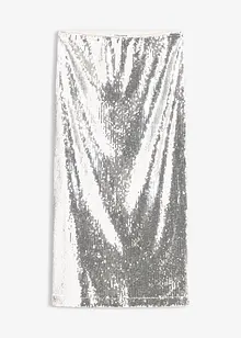 Gonna midi in paillettes, bonprix