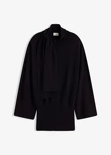 Maglione oversize in misto viscosa morbido, bonprix