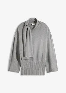 Maglione oversize in misto viscosa morbido, bonprix
