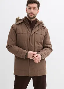 Parka lungo imbottito, bonprix