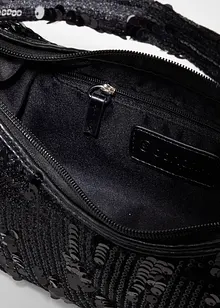 Borsa a mano piccola con paillettes, bonprix