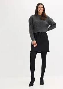 Collant modellanti extra coprenti con controllo pancia e fascia comoda, 80 den, bonprix