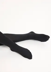 Collant modellanti extra coprenti con controllo pancia e fascia comoda, 80 den, bonprix