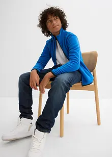 Giacca in pile con collo dritto (pacco da 2), bonprix