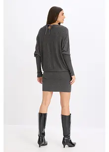 Abito fluente in maglia misto viscosa, bonprix