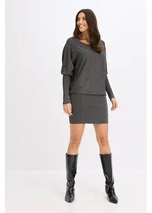 Abito fluente in maglia misto viscosa, bonprix