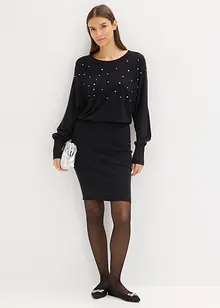 Abito in maglia di misto viscosa morbido, bonprix