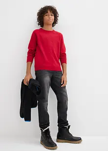 Maglione in filato fine di puro cotone, bonprix