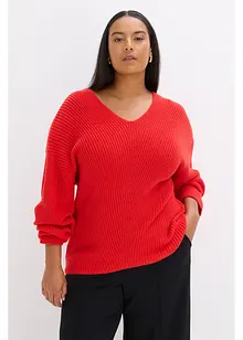 Maglione oversize in misto lana, bonprix