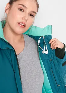 Giubbotto tecnico outdoor impermeabile con cappuccio, bonprix