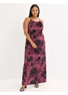 Abito lungo in velluto cangiante, bonprix