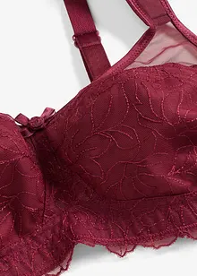 Reggiseno contenitivo senza ferretto con spalline imbottite, bonprix