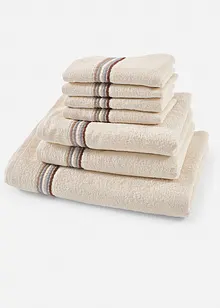 Asciugamano con righe, bonprix