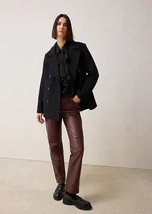 Blusa con seta, bonprix